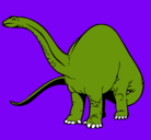 Dibujo Braquiosaurio II pintado por jsj1