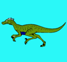 Dibujo Velociraptor pintado por rui6