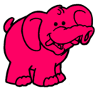 Dibujo Elefante pintado por mayelin