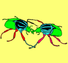 Dibujo Escarabajos pintado por adrian