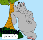 Dibujo Horton pintado por luisina