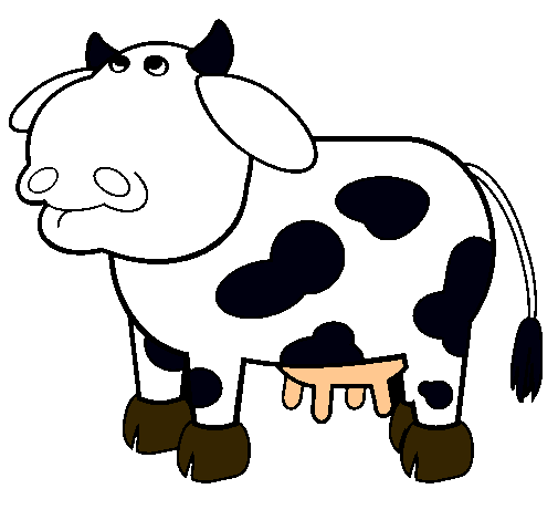 Vaca pensativa