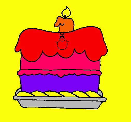 Pastel de cumpleaños