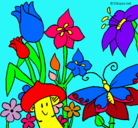 Dibujo Fauna y flora pintado por alex