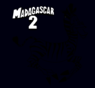 Dibujo Madagascar 2 Marty pintado por Irene