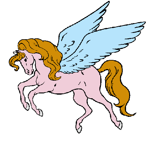 Pegaso volando