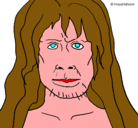 Dibujo Homo Sapiens pintado por adriana