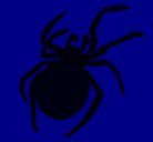 Dibujo Araña venenosa pintado por luiselcapo