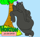 Dibujo Horton pintado por laurasofia