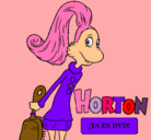Dibujo Horton - Sally O'Maley pintado por yurycoco