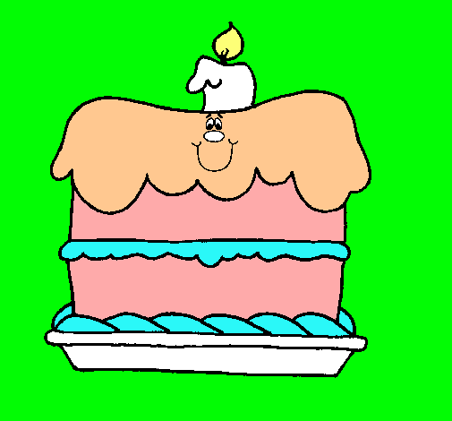 Pastel de cumpleaños