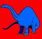 Dibujo Braquiosaurio II pintado por cristian
