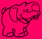 Dibujo Elefante pintado por LUCAS