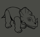 Dibujo Triceratops II pintado por Martinelemo