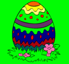 Dibujo Huevo de pascua 2 pintado por SEBASTIAN