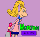 Dibujo Horton - Sally O'Maley pintado por guada