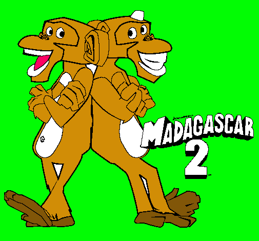 Madagascar 2 Manson y Phil 2