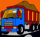 Dibujo Camión de carga pintado por temisoukjkoltolh