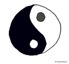 Dibujo Yin yang pintado por jimenags404040