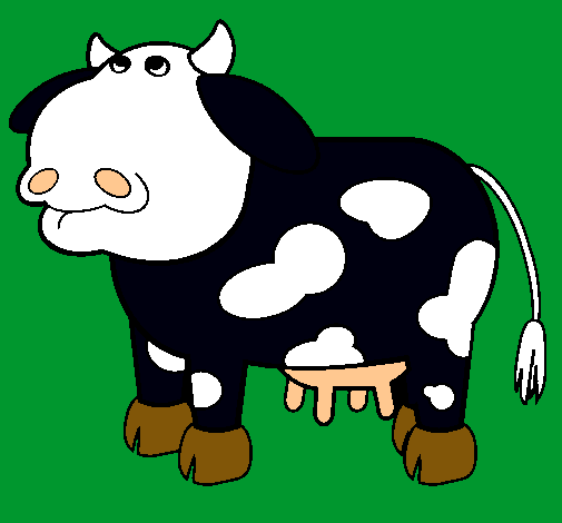 Vaca pensativa