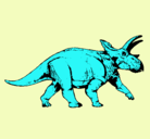 Dibujo Triceratops pintado por triceratops