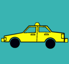 Dibujo Taxi pintado por ivan