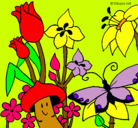 Dibujo Fauna y flora pintado por darlin