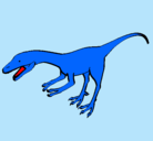 Dibujo Velociraptor II pintado por francesco