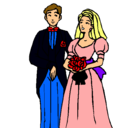 Dibujo Marido y mujer III pintado por esposos