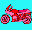 Dibujo Motocicleta pintado por jeiry