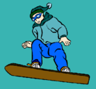 Dibujo Snowboard pintado por jordisabielreyes12