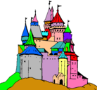 Dibujo Castillo medieval pintado por DANIEL