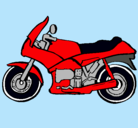 Dibujo Motocicleta pintado por julian