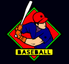 Dibujo Logo de béisbol pintado por enrique