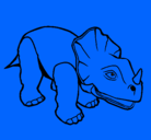 Dibujo Triceratops II pintado por francesco