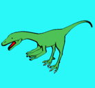 Dibujo Velociraptor II pintado por SEBASTIANMENDOZA