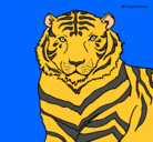 Dibujo Tigre pintado por DANIELA