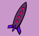 Dibujo Cohete II pintado por enderlyn
