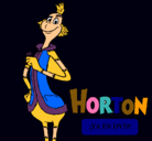 Dibujo Horton - Alcalde pintado por noe