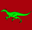 Dibujo Velociraptor pintado por valeria