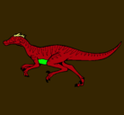 Dibujo Velociraptor pintado por anthony