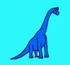 Dibujo Braquiosaurio pintado por lucasymila