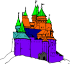 Dibujo Castillo medieval pintado por DIEGOESTEBAN
