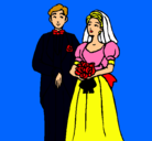 Dibujo Marido y mujer III pintado por mori