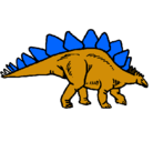 Dibujo Stegosaurus pintado por mirkobrkic