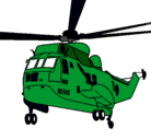 Dibujo Helicóptero al rescate pintado por juancamilo
