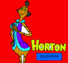 Dibujo Horton - Alcalde pintado por edgar