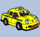 Dibujo Herbie Taxista pintado por jessi