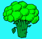 Dibujo Brócoli pintado por antonio