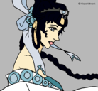 Dibujo Princesa china pintado por Celic